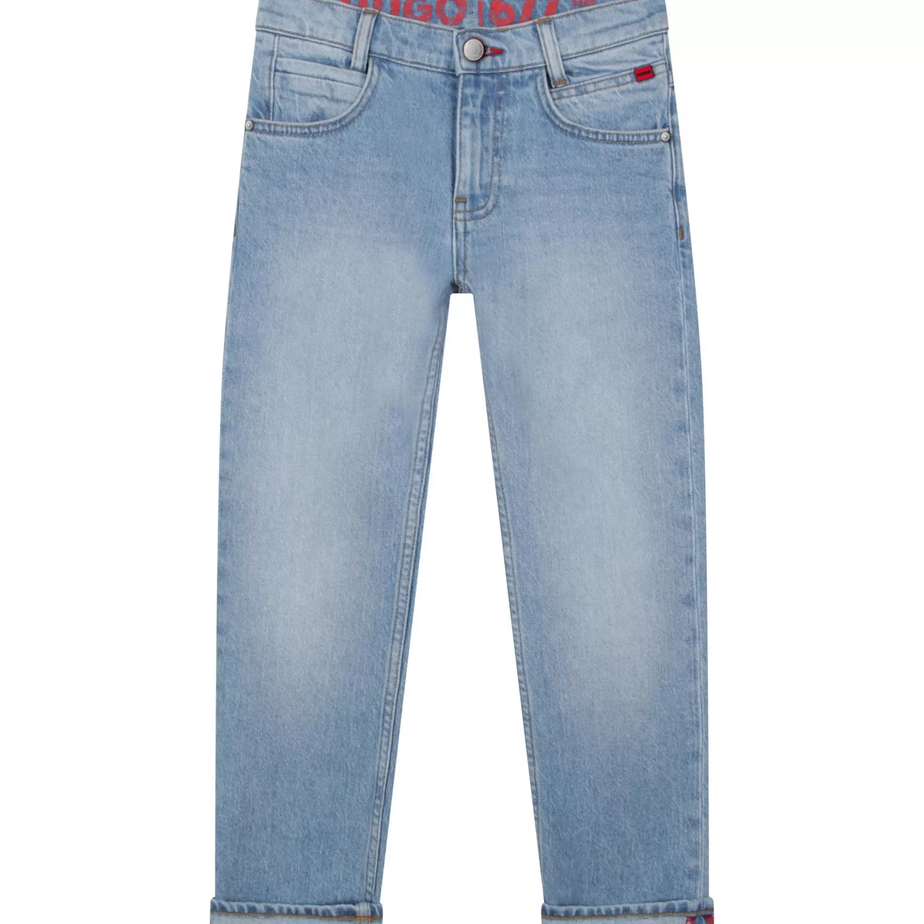 Straight Five-Pocket Jeans^HUGO Fashion