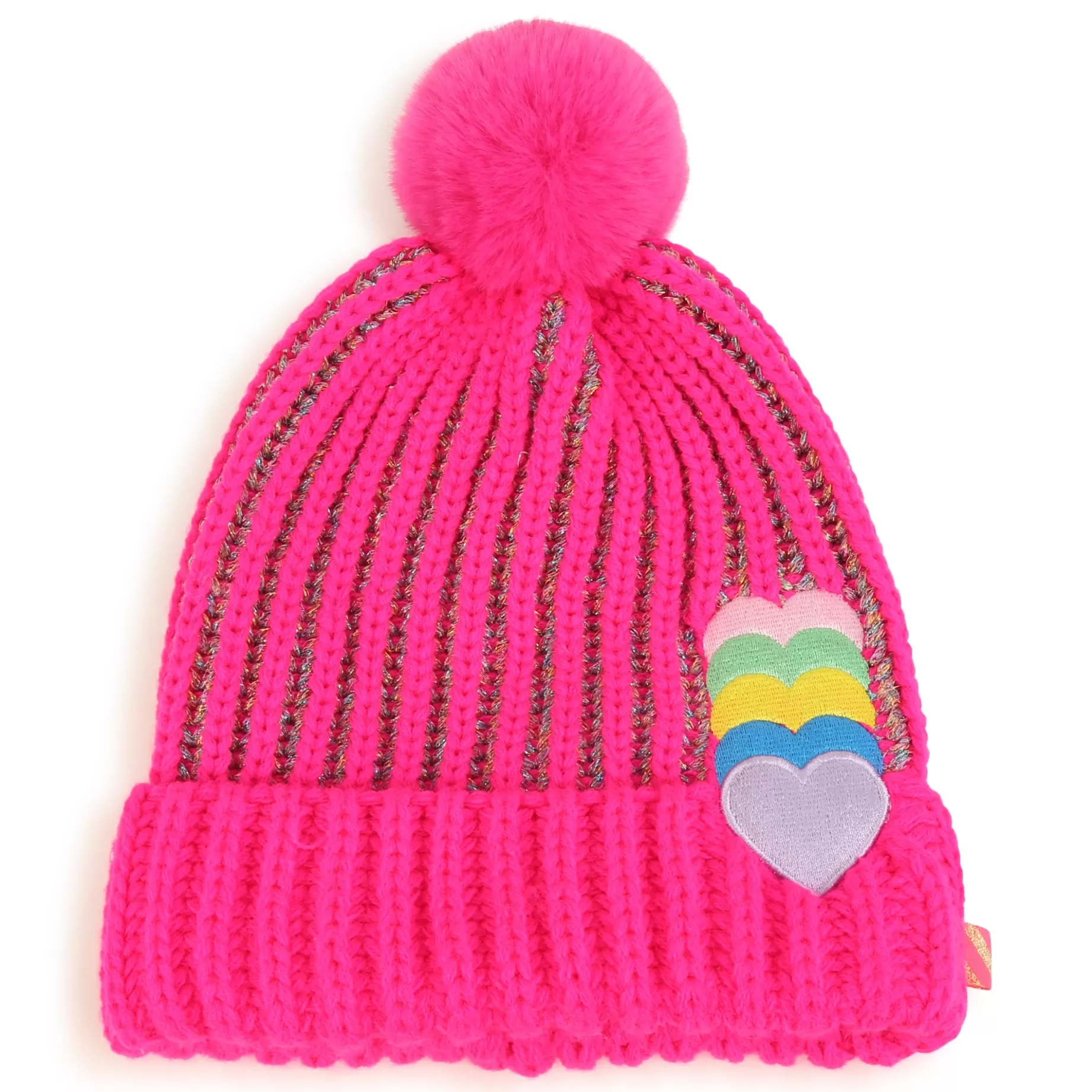 Striped Beanie With Hearts^BILLIEBLUSH Best