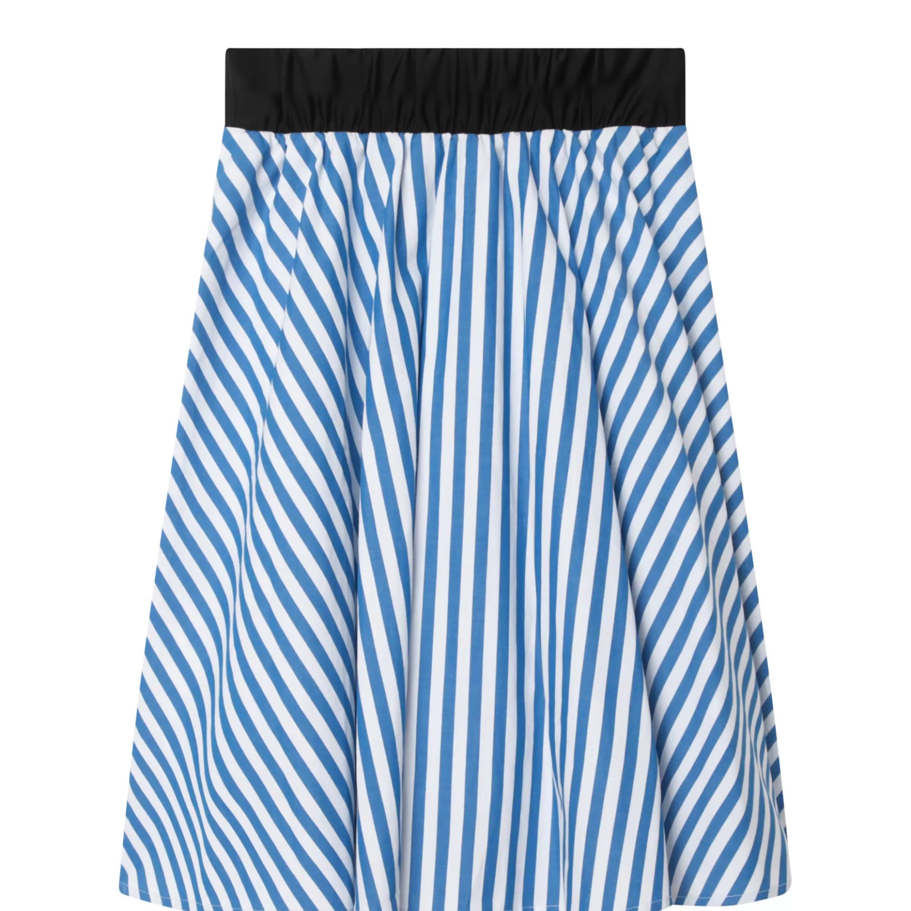 Striped Cotton Poplin Skirt^DKNY Best Sale