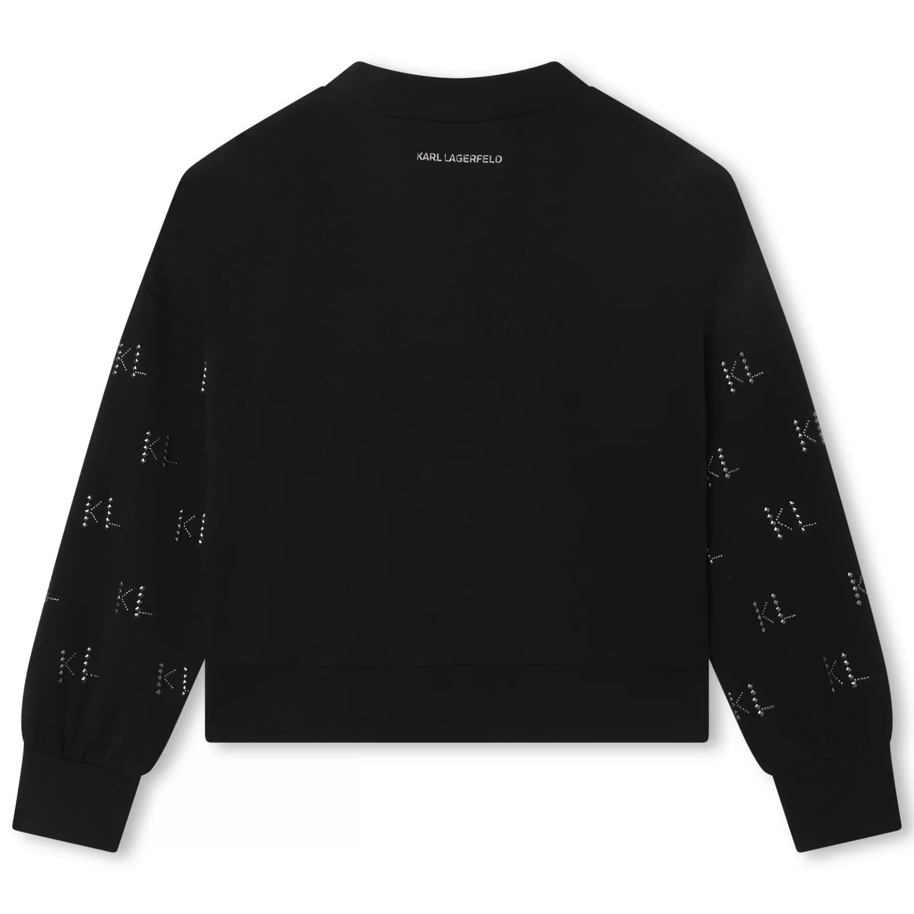 Studded Printed Sweatshirt^KARL LAGERFELD KIDS New