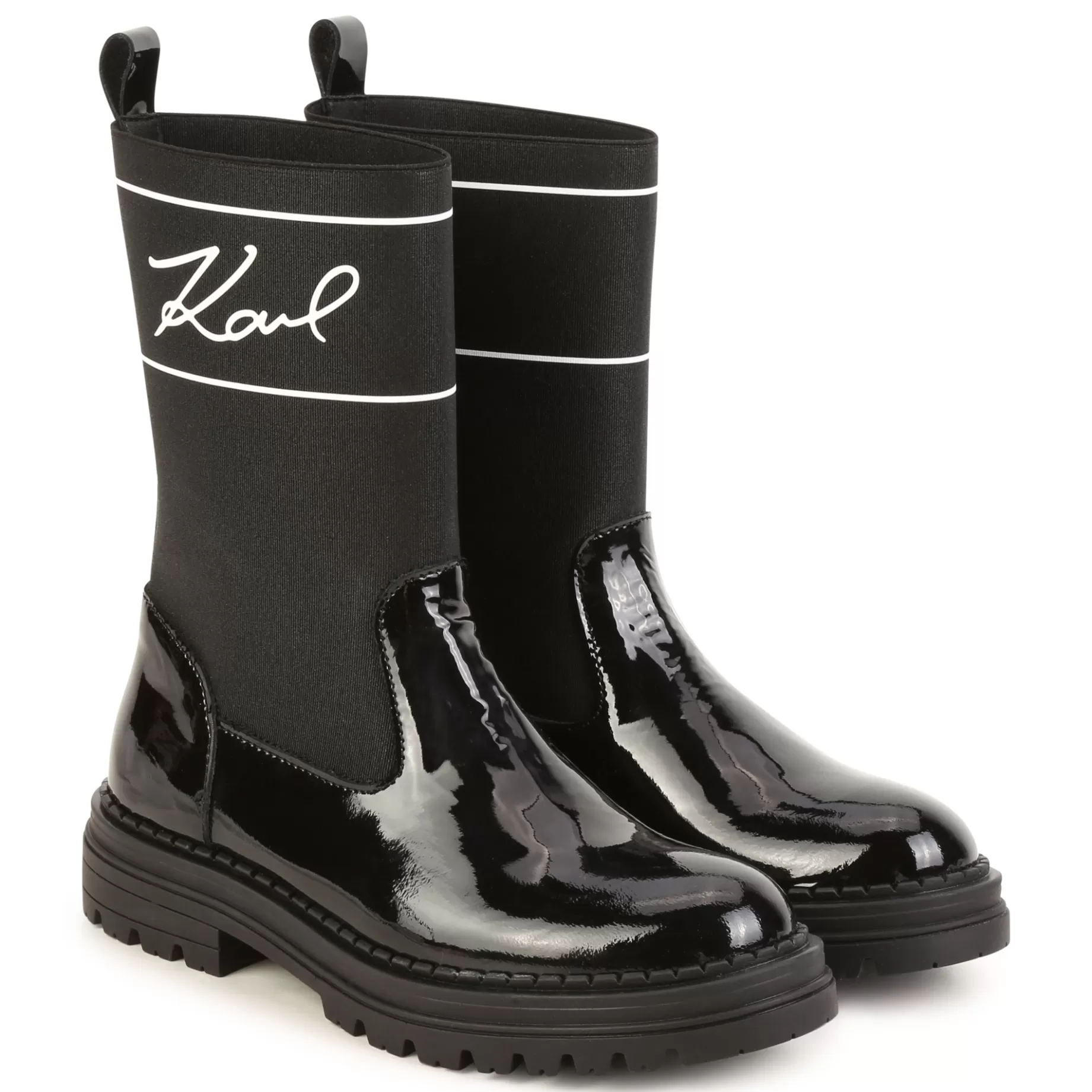 Tall Elasticated Boots^KARL LAGERFELD KIDS Cheap