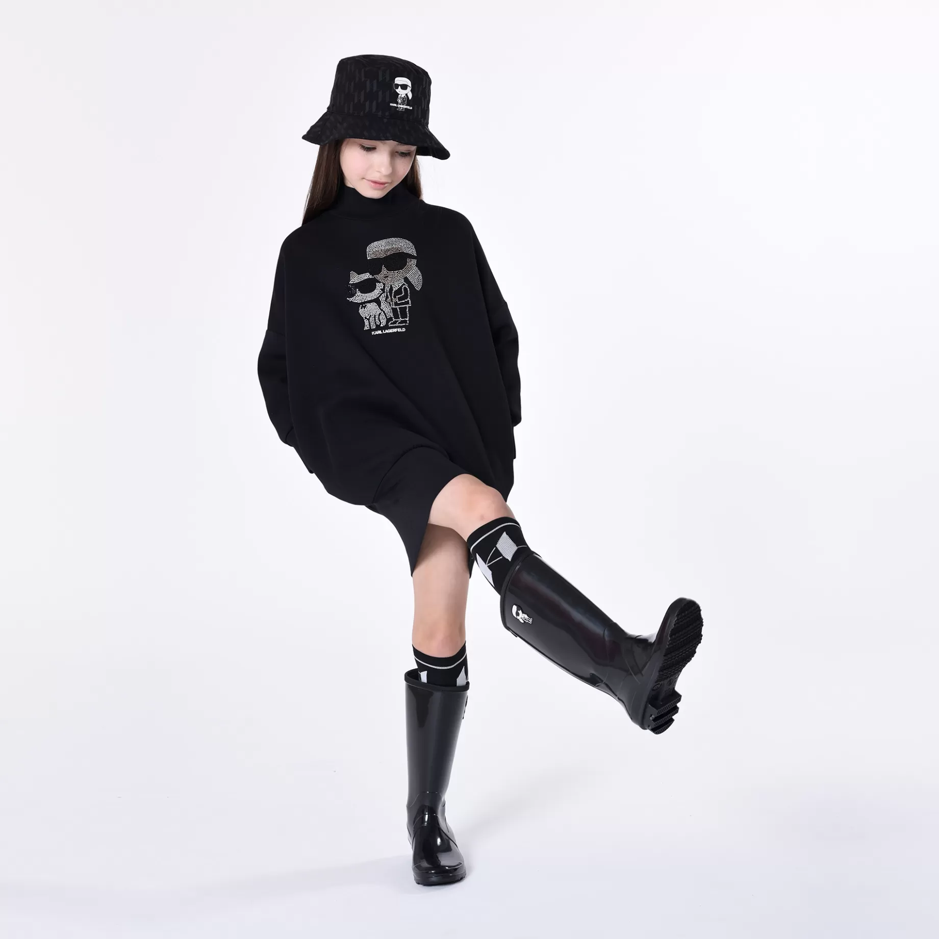 Tall Socks With Logo^KARL LAGERFELD KIDS Best