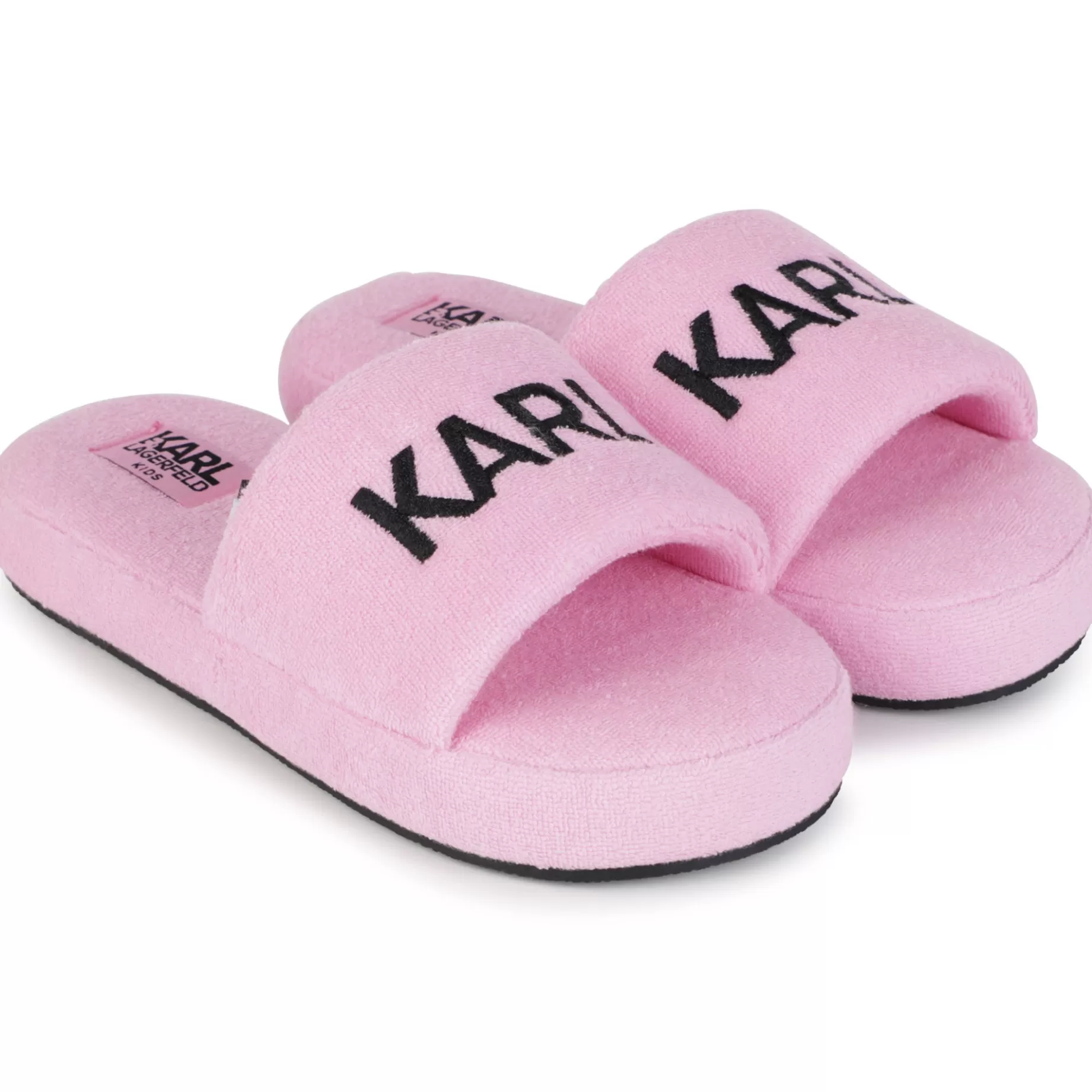 Terry Cloth Slippers^KARL LAGERFELD KIDS New