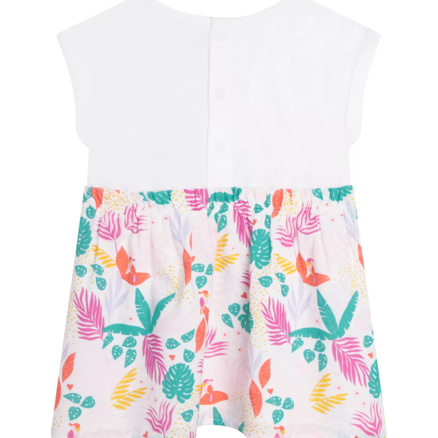 Tropical Motif Dress^CARREMENT BEAU Hot