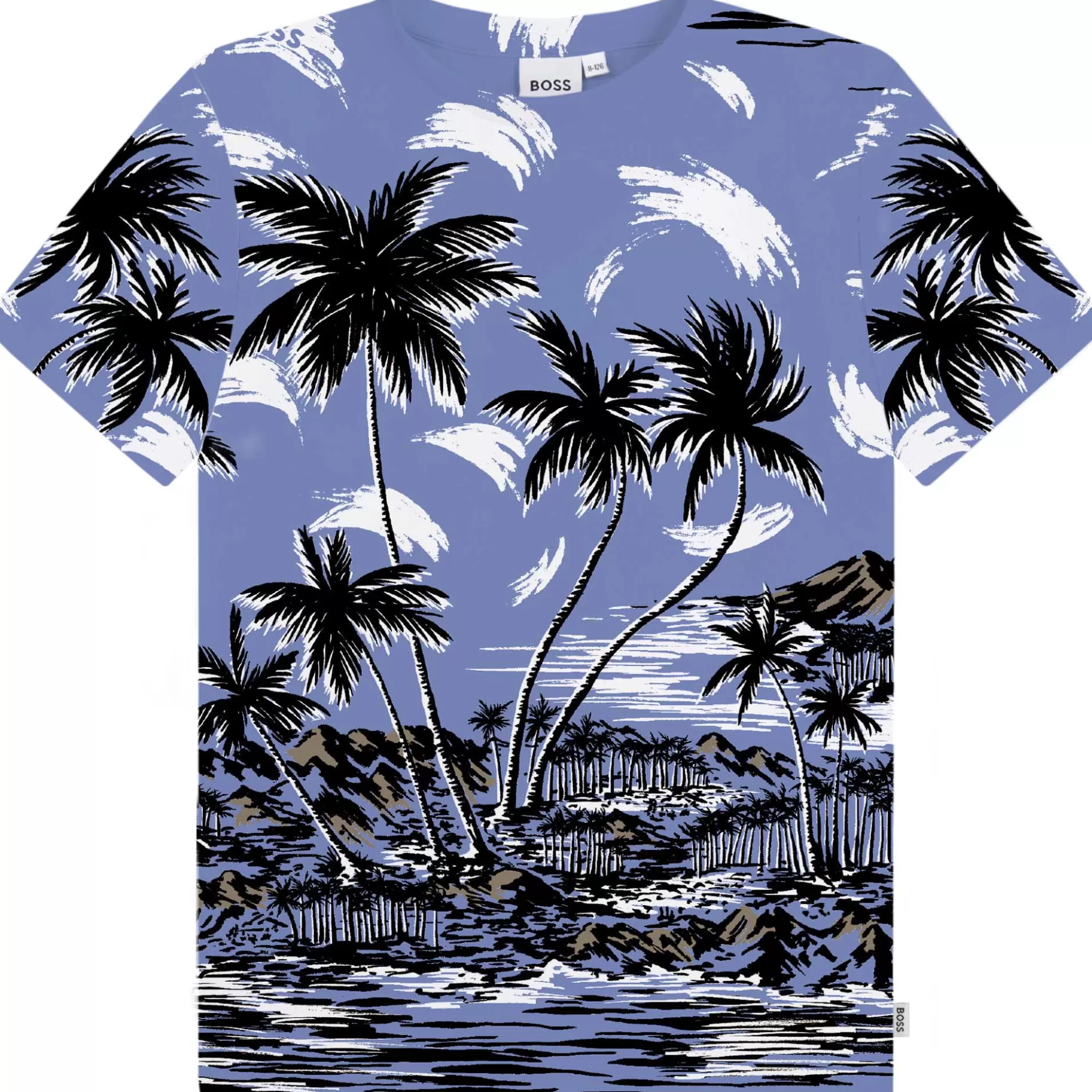 Tropical Print T-Shirt^BOSS Hot