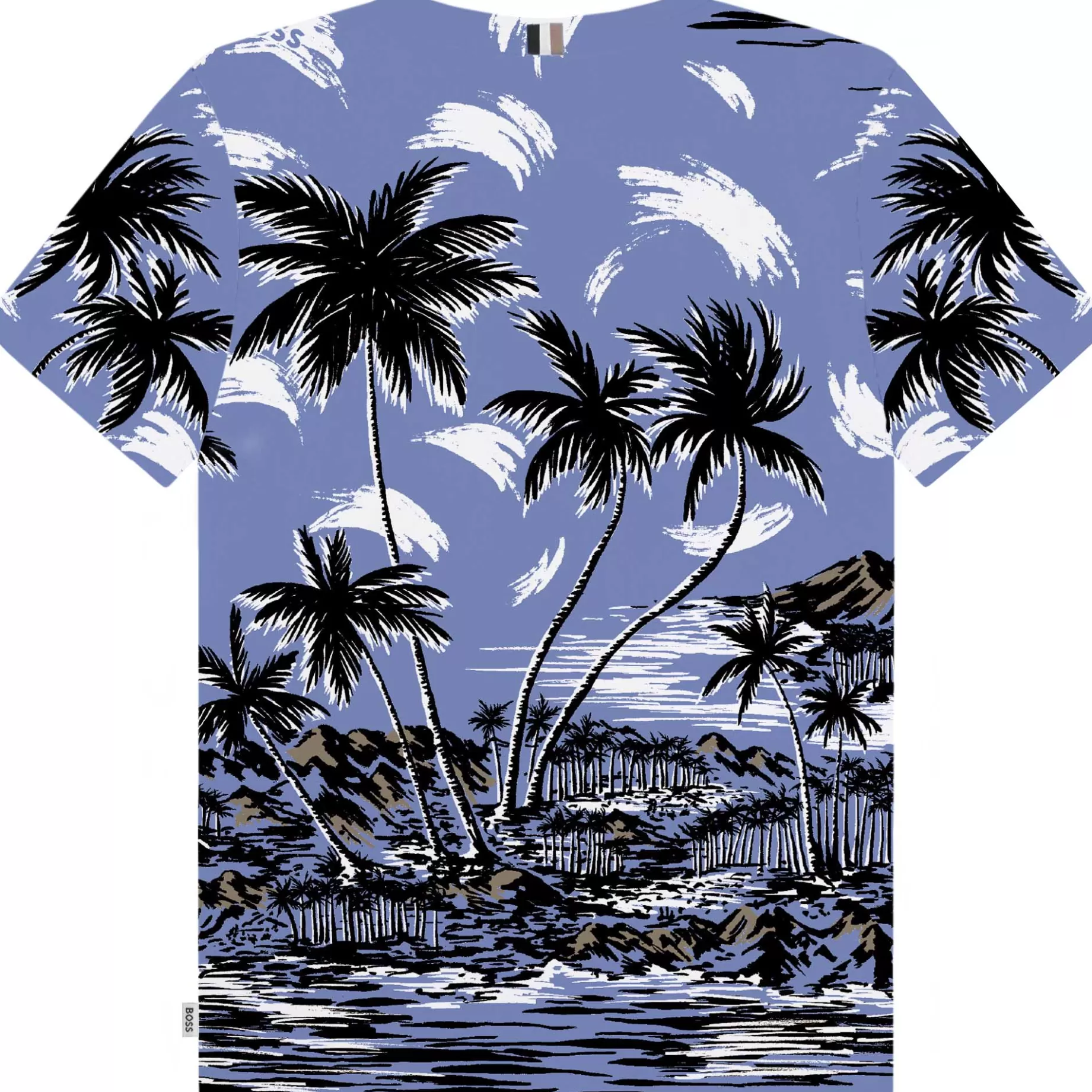 Tropical Print T-Shirt^BOSS Hot