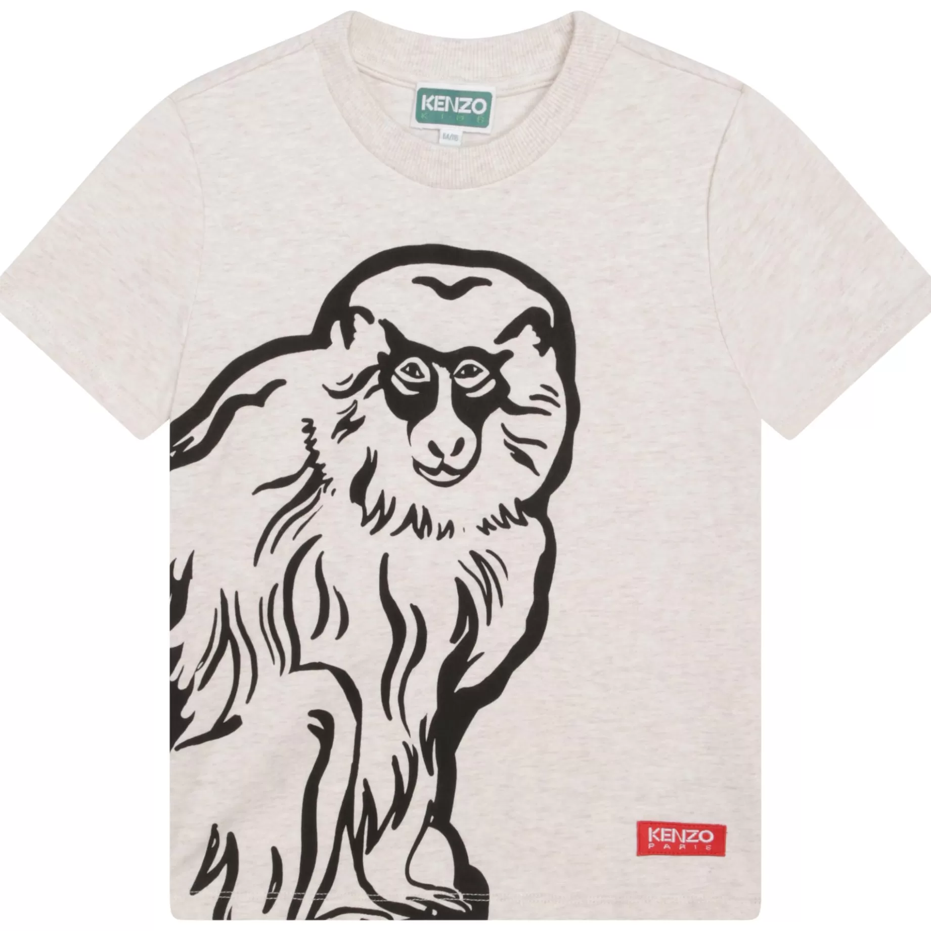 T-Shirt With Monkey Print^KENZO KIDS Store