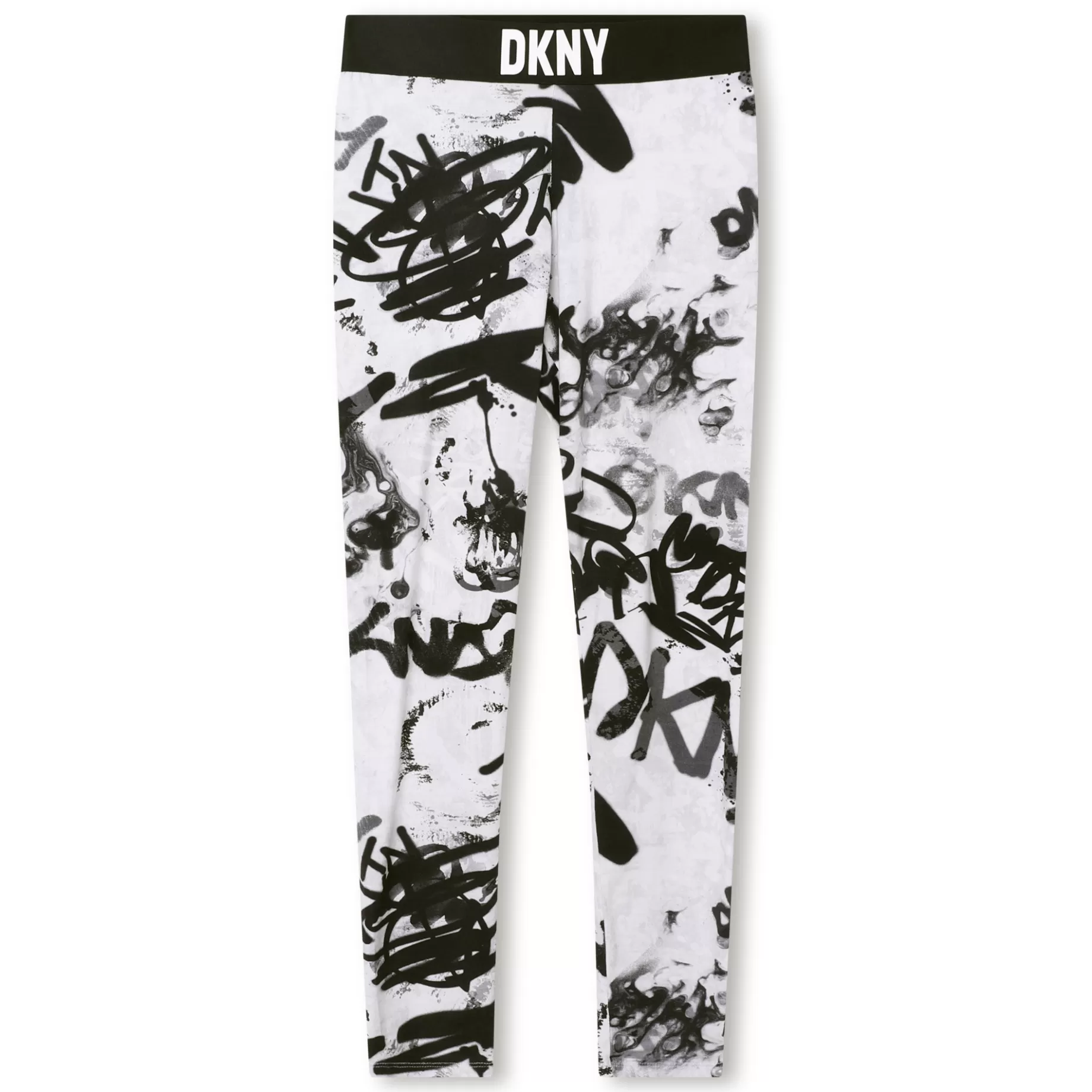 Two-Tone Printed Leggings^DKNY Flash Sale