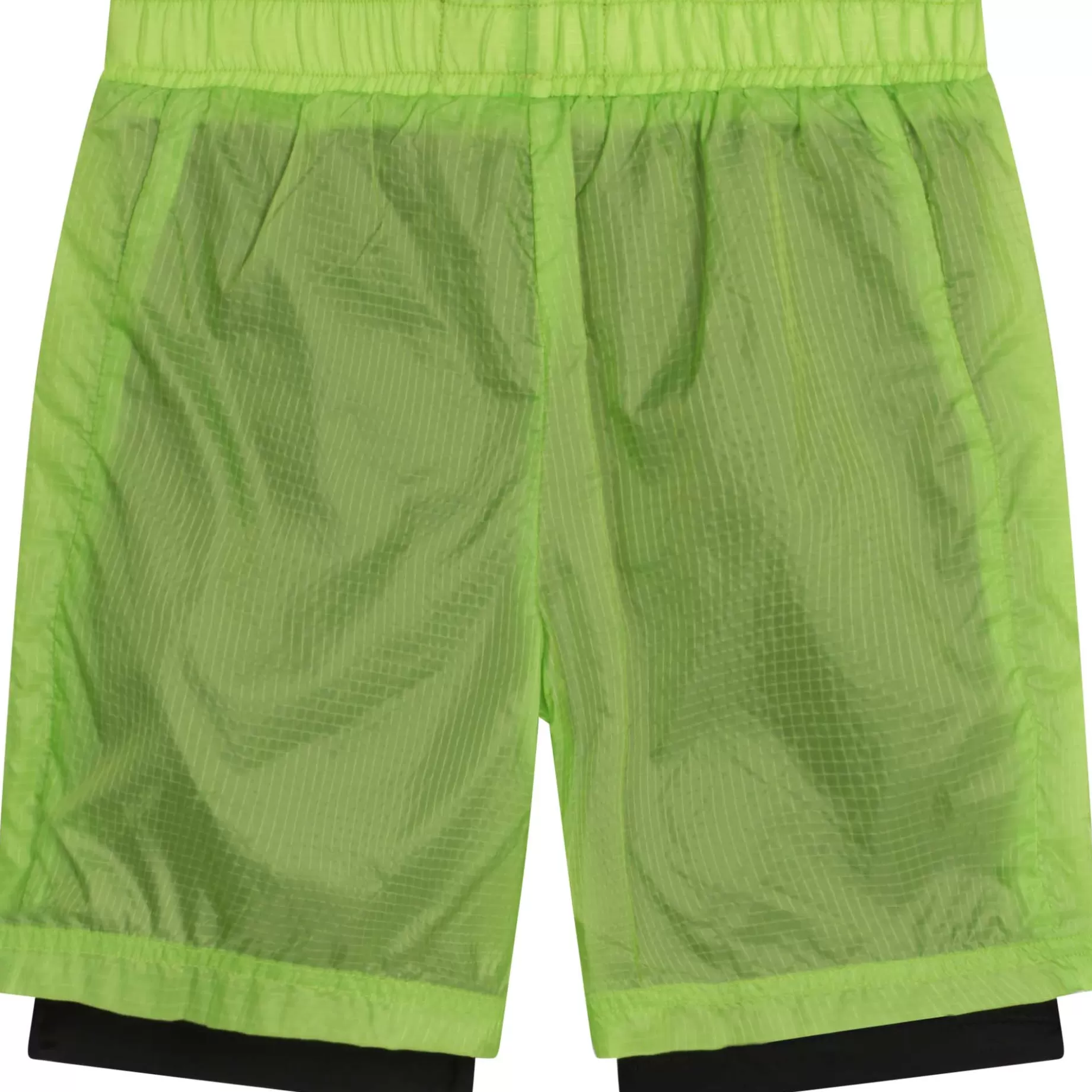 Waterproof Dual-Fabric Shorts^KARL LAGERFELD KIDS Cheap