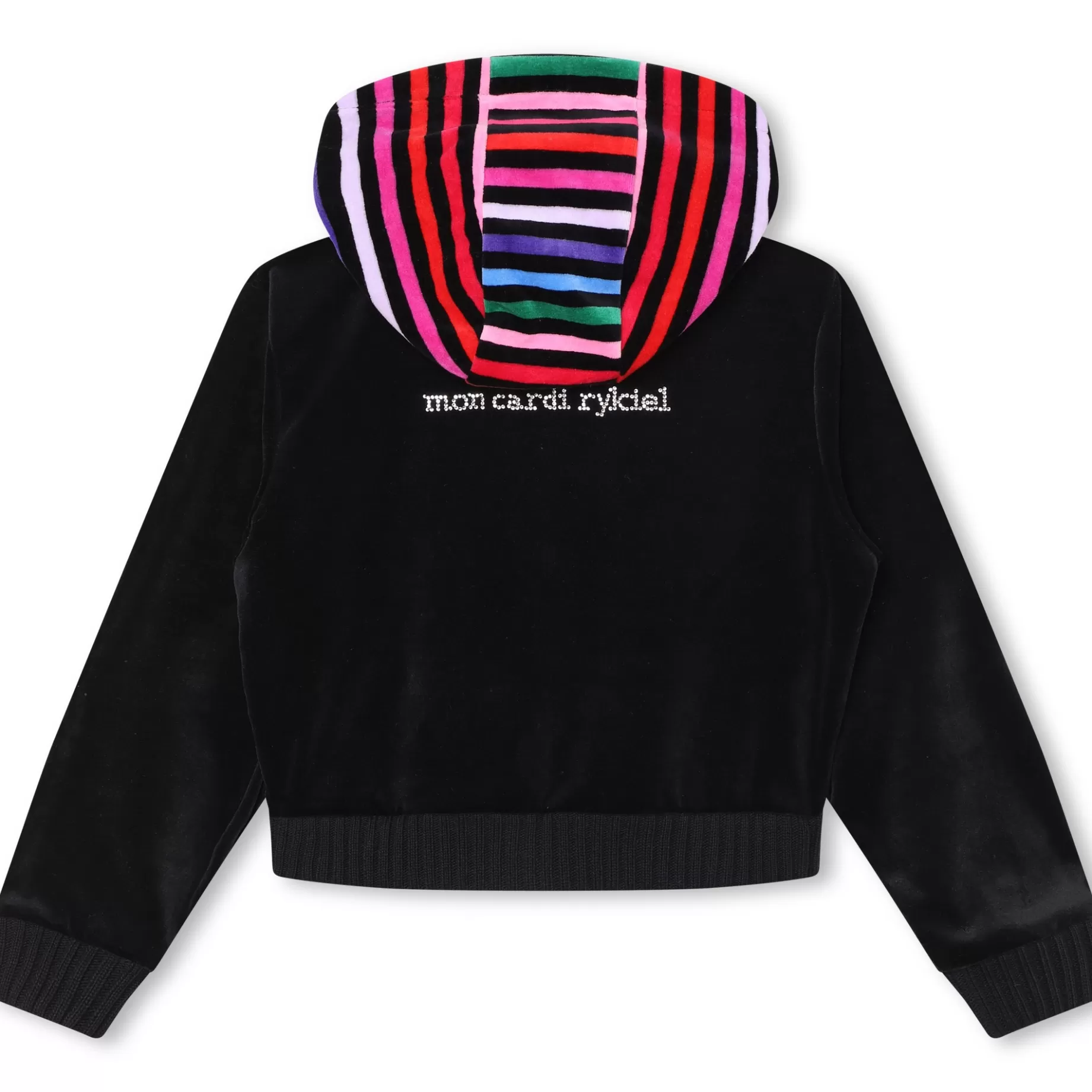 Zip Hooded Velvet Sweatshirt^SONIA RYKIEL Fashion