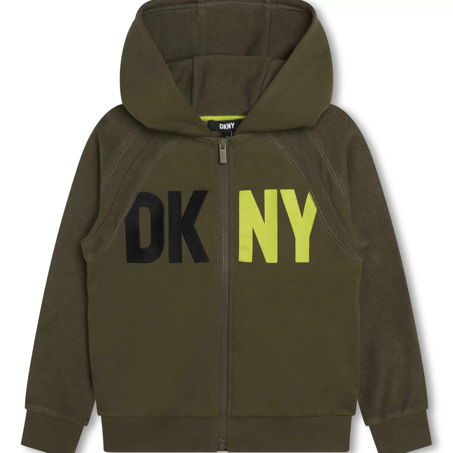 Zip-Up Fleece Sweatshirt^DKNY Best