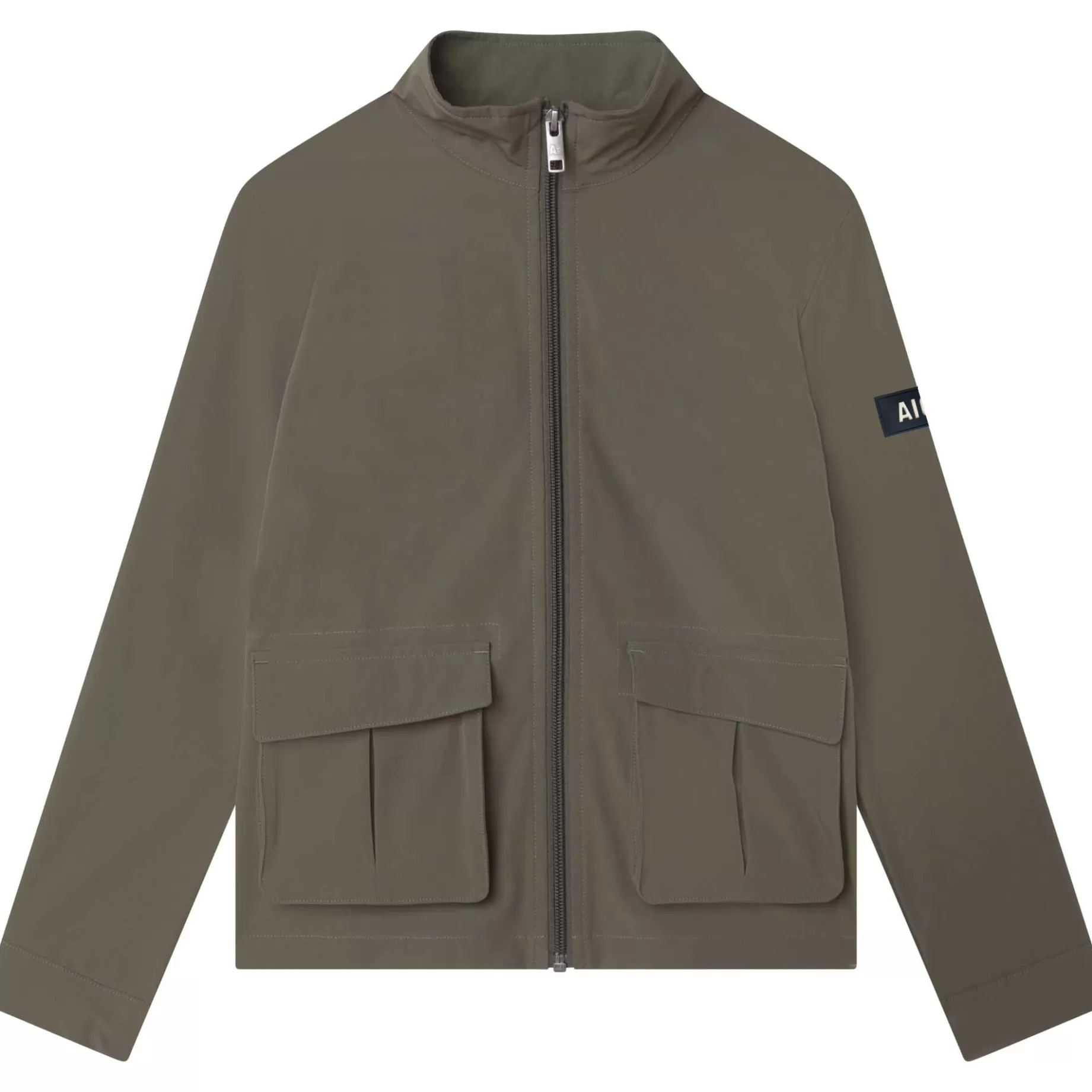 Zip-Up Jacket With Patch^AIGLE Fashion